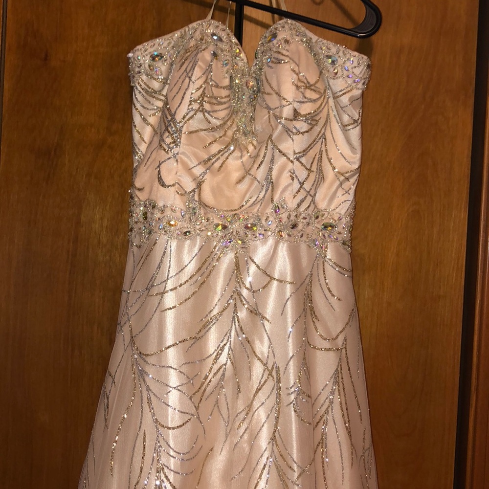 Champagne Prom Dress